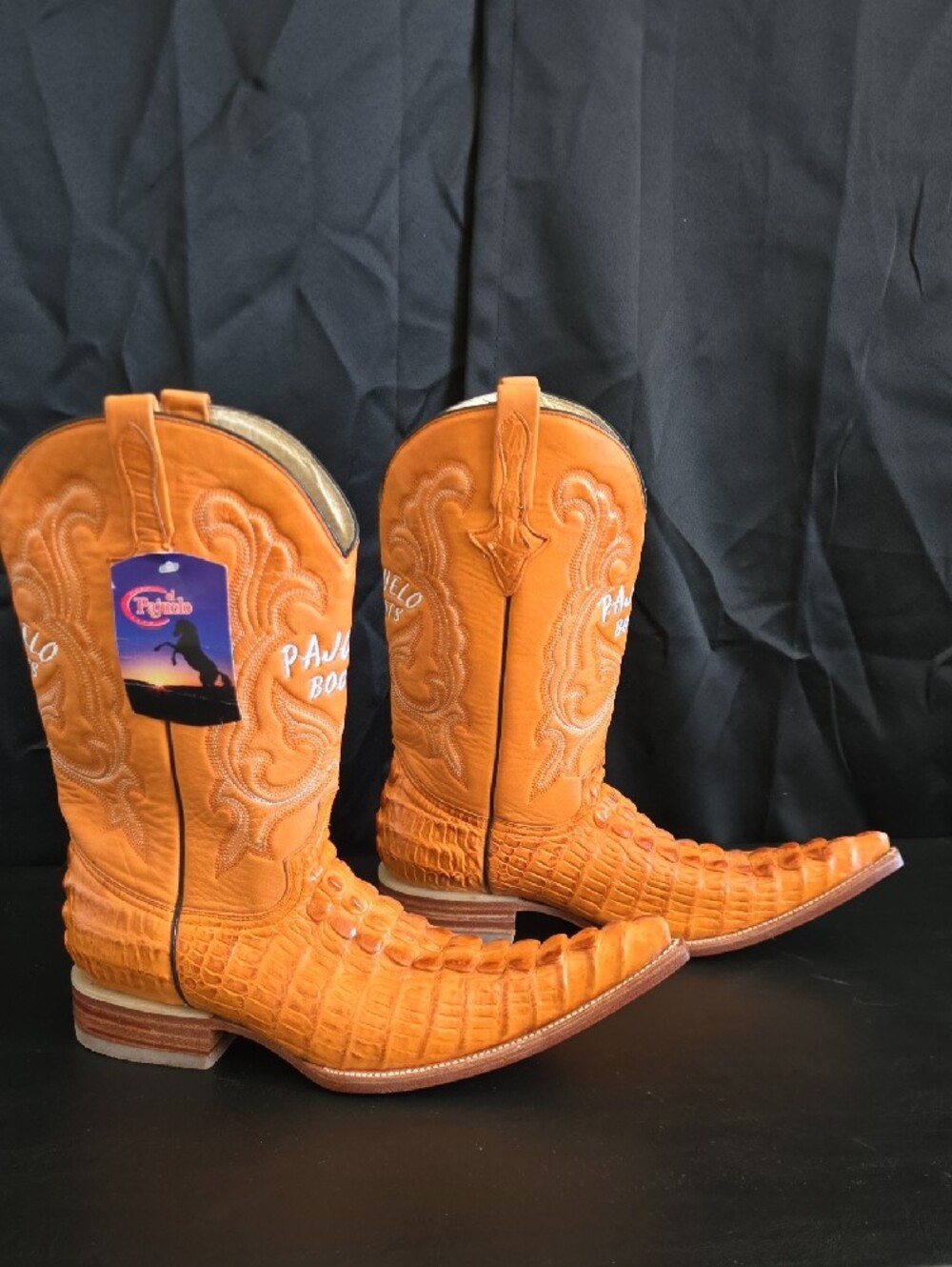 Men's  Exotic Crocodile Western Cowboy Boots - Picture 6 of 12